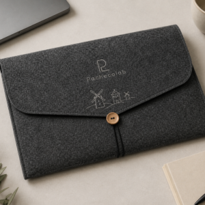 Funda de Portátil "Llanura Gris"